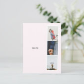 Personalised Photo Valentine's Day Love Card. Briefkaart (Staand voorkant)