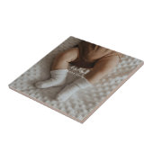 Personalised Photo Your Own Picture Ceramic Tile. Tegeltje (Zijkant)