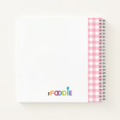 Personalised Recipe Book (Your Photo) Notitieboek (Achterkant)