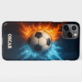 Personalised Sports/Soccer iPhone 11 Pro Max Case iPhone Hoesje (Achterkant horizontaal)