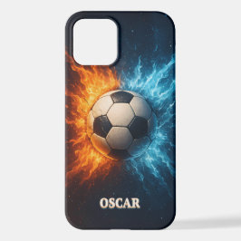 Personalised Sports/Soccer iPhone 12 Case Hoesje