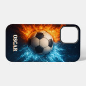 Personalised Sports/Soccer iPhone 12 Pro Case iPhone Hoesje (Achterkant horizontaal)