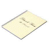 Personalised Thank You Teacher Notebook  Notitieboek (Linkerzijde)