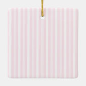 Personalised Thank You Teacher Ornament Pink Mist (Achterkant)