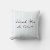 Personalised Thank You Teacher Throw Cushion Kussen (Voorkant)