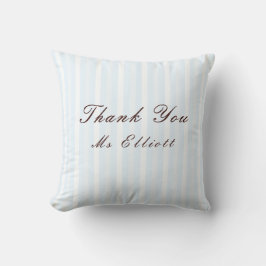 Personalised Thank You Teacher Throw Cushion Kussen