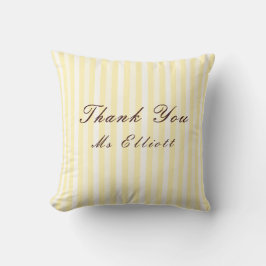 Personalised Thank You Teacher Throw Cushion Kussen