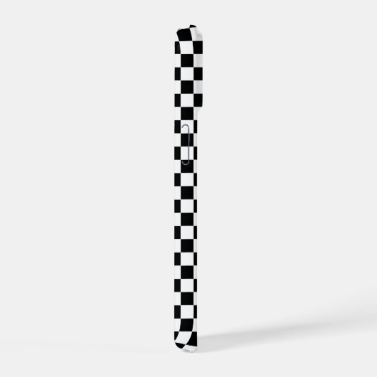 Personalised Two-Tone Checkerboard iPhone 15 Case (Rechterkant)