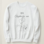 Personalised Valentine's Day sweater for couples (Design voorkant)