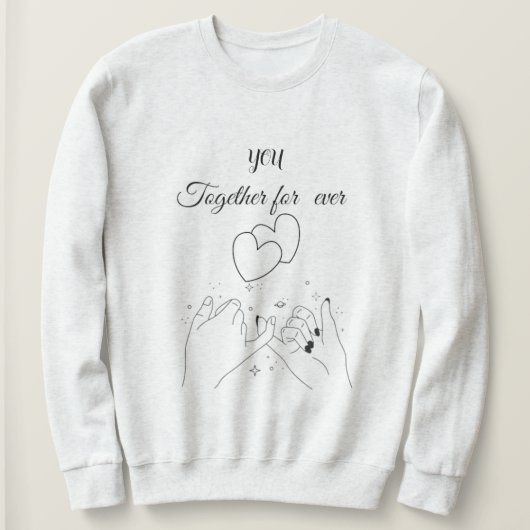 Personalised Valentine's Day sweater for couples (Design voorkant)