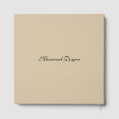 Personalised Wedding Guest Book-Happily Ever After Gastenboek (Achterkant)