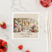 Personalised Wedding Napkins-Happily Ever After Servet (Insitu)