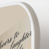 Personalised  Wedding Pickleball Paddle (Links Detail)