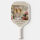 Personalised  Wedding Pickleball Paddle (Voorkant)