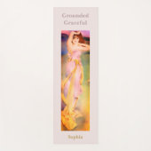Personalised Yoga Mat | Grounded Graceful Goddess  (Voorkant)