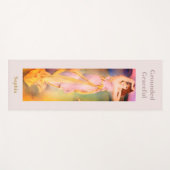 Personalised Yoga Mat | Grounded Graceful Goddess  (Voorkant (horizontaal))