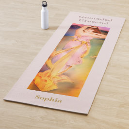 Personalised Yoga Mat | Grounded Graceful Goddess 
