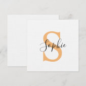 Personalised Your Name, Custom Name, Birthday Gift Kaart (Voorkant / Achterkant)