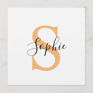 Personalised Your Name, Custom Name, Birthday Gift Kaart