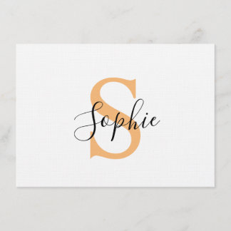 Personalised Your Name, Custom Name, Birthday Gift Kaart