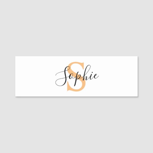 Personalised Your Name, Custom Name, Birthday Gift Naamplaatje (Voorkant)