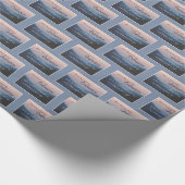 Personaliseer 10-jarig jubileum wijding felicitati cadeaupapier (Hoek)