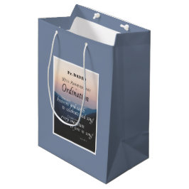 Personaliseer 10-jarig jubileum wijding felicitati medium cadeauzakje