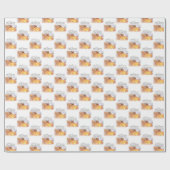 Personaliseer, 10e Jubileum voor bestellingen, Kru Cadeaupapier (Vlak)