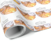 Personaliseer, 10e Jubileum voor bestellingen, Kru Cadeaupapier (Rol Hoek)