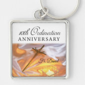 Personaliseer, 10e Jubileum voor bestellingen, Kru Sleutelhanger (Voorkant)
