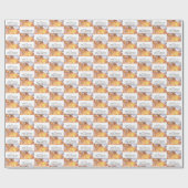 Personaliseer, 10e priesterwijdingviering, Kruis Cadeaupapier (Vlak)