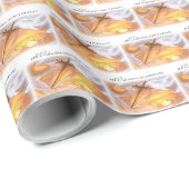 Personaliseer, 10e wijdingviering, Kruis Cadeaupapier (Rol Hoek)