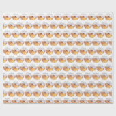 Personaliseer, 10e wijdingviering, kruis cadeaupapier (Vlak)