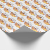 Personaliseer, 10e wijdingviering, kruis cadeaupapier (Hoek)