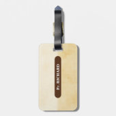 Personaliseer, 10th Ordination Jubileum Angels Bagagelabel (Achterkant verticaal)