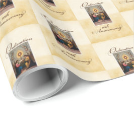 Personaliseer, 10th Ordination Jubileum Angels Cadeaupapier