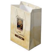 Personaliseer, 10th Ordination Jubileum Angels Medium Cadeauzakje (Achterkant Gekanteld)