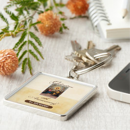 Personaliseer, 10th Ordination Jubileum Angels Sleutelhanger