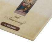 Personaliseer, 10th Ordination Jubileum Angels Snijplank (Hoek)