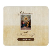 Personaliseer, 10th Ordination Jubileum Angels Snijplank (Voorkant)