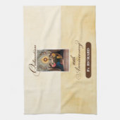 Personaliseer, 10th Ordination Jubileum Angels Theedoek (Verticaal)