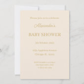 Personaliseer 1e Verjaardag Peter het Konijn Kaart (Achterkant)