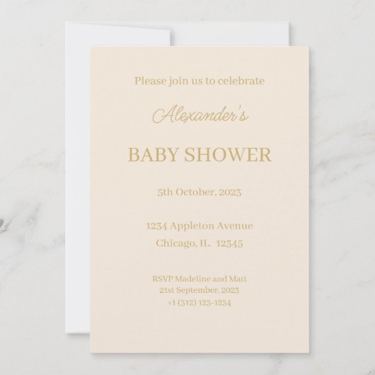 Personaliseer 1e Verjaardag Peter het Konijn Kaart (Achterkant)