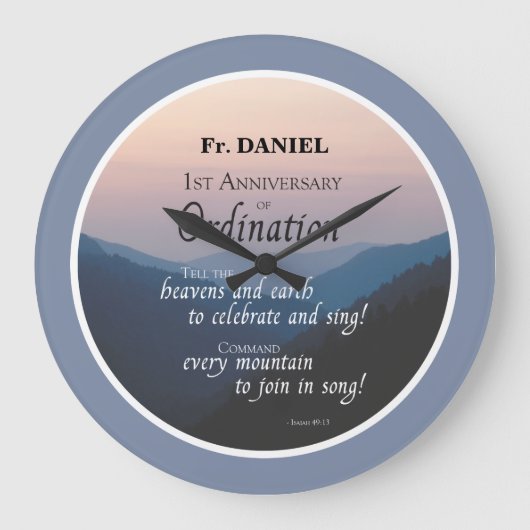 Personaliseer 1ste Jubileum van de Congraten van d Grote Klok (Voorkant)