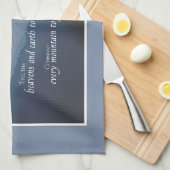 Personaliseer 1ste Jubileum van de Congraten van d Theedoek (Quarter Fold)