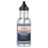 Personaliseer 1ste Jubileum van de Congraten van d Waterfles (Rechts)