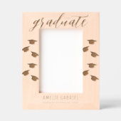 Personaliseer 2025 Afstuderen Pet gegraveerd Foto  (Voorkant)