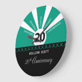 Personaliseer, 20e jaar Jubileum Bedrijfspersoneel Grote Klok (Hoek)