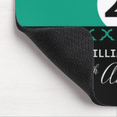 Personaliseer, 20e jaar Jubileum Bedrijfspersoneel Muismat (Hoek)