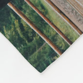 Personaliseer 4 aangepaste fotocollage fleece deken (Hoek)
